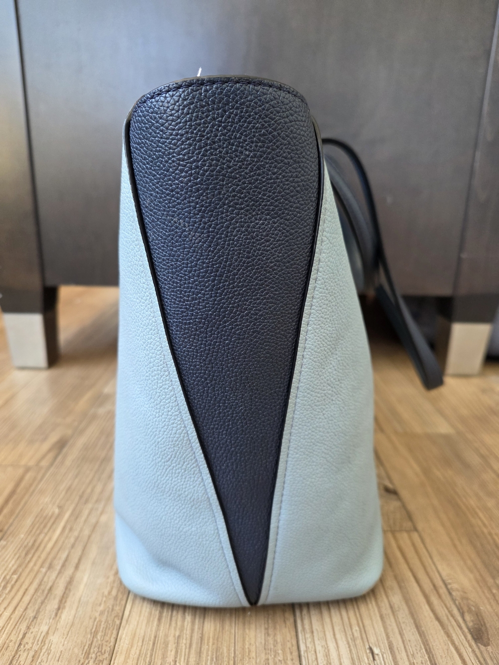 Kate Spade New York Two-Tone Light Blue Tote Bag - Picture 3 of 11